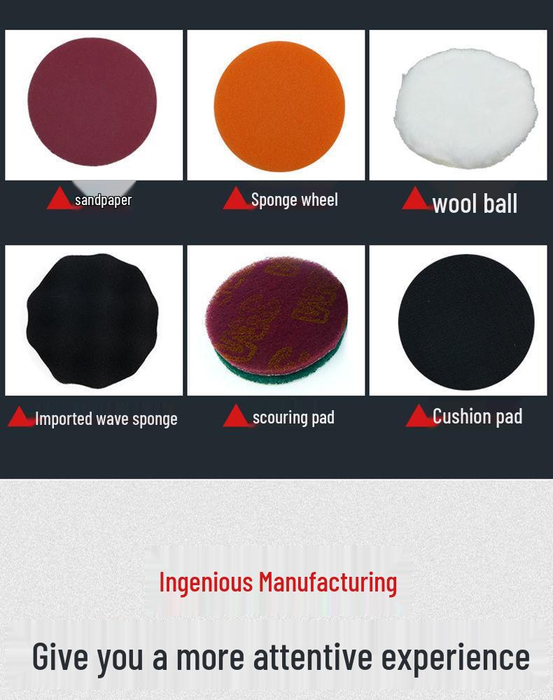 Handheld Air Grinder: Pneumatic Sandpaper Machine for Dry Grinding, Car Waxing & Polishing