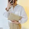 Weaving Bag  Ladies Wristlet Clutch Women Daily Money Phone Clutch Solid Straw Woven Coin Purse Beach Wallet Card Holder