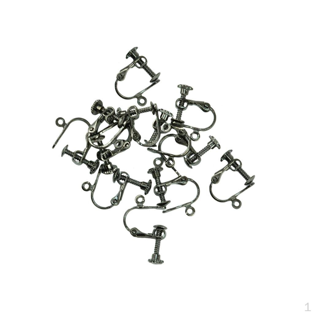 Clip for Adjustable Earrings - Brass