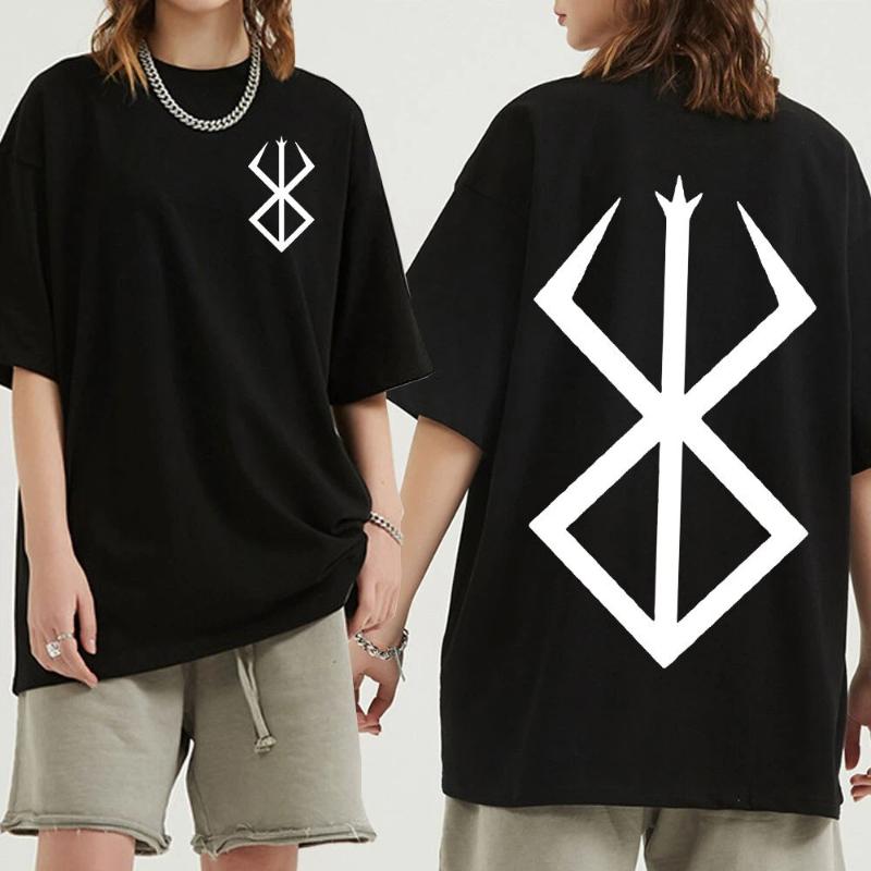 Men Women T-Shirt Anime Guts Griffith Cotton T Shirt Harajuku Funny Berserk T-Shirt Printed Clothes Hip Hop Tops Tees Summer Tops LOTA