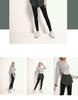 Breathable Sweat-Absorbent Faux Two-Piece Fitness Leggings for Yoga and Running