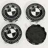 DSJW3 4pcs For BMW 50th E90 E60 F10 F20 G20 G30 E53 E85 E70 56mm 68mm Blue White Car Hub Cap Wheel Center Cap Emblem Badge Accessories