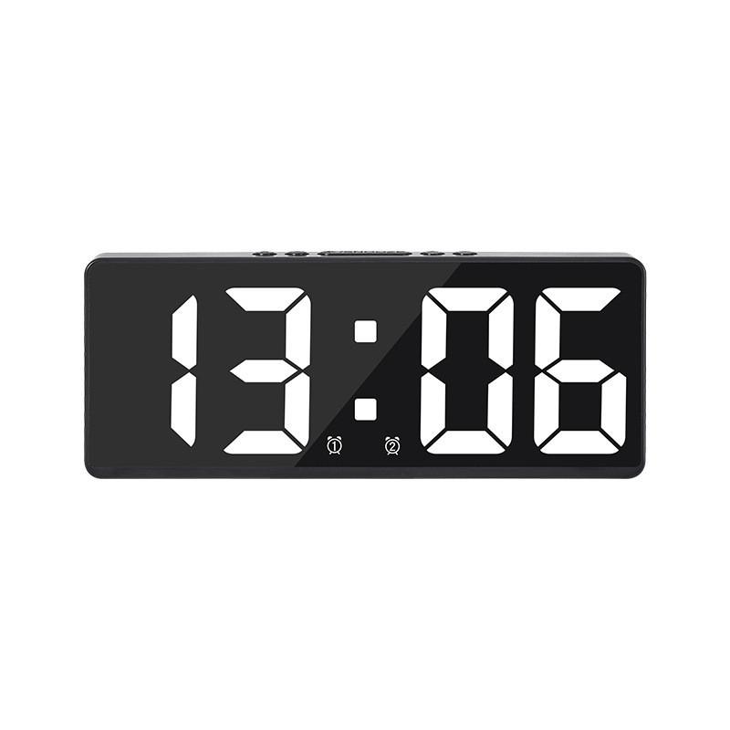 Simple Led Digital Alarm Clock With Date Timer For Home Office And Nightstand Use