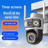 Baokeji Outdoor AI Surveillance Camera with 360° View CN Plug (adapter Included)