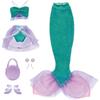 Takara Tomy Licca Mermaid Beach Dress Outfit for Dolls Playset Toy for Ages 3 and Up
