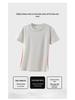 Women's Slim Fit Pure Cotton White Short-Sleeve T-Shirt - Round Neck, Versatile Basic Summer Top