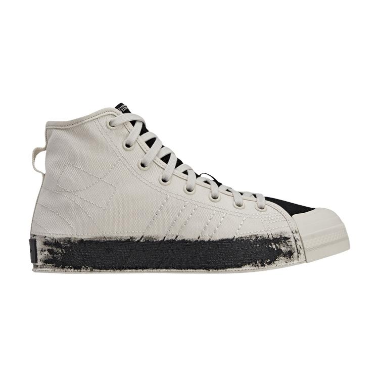 

adidas Y-3 Nizza High Talc Black Unisex Sneakers Cream JQ2458 36⅔