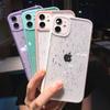 Star Epoxy Glitter Is Suitable for 11pro Apple Xsmax Mobile Phone Case iPhone8plus/7/12 Transparent Soft Woman