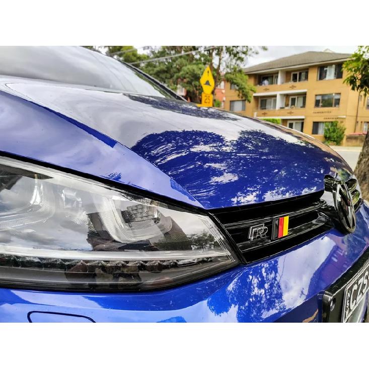 3D Plastic ABS Car Door Side Badge Tailgate grill grille Car Sticker GERMANY / SWEDEN Natioanl Flag Car Emblem