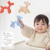 Non-Toxic Bpa Free Silicone Baby Teether Toy Anti-Eating Hand Molar Baby Accessorie Anti Drop Wrist Hand Teether Dental Care Gums
