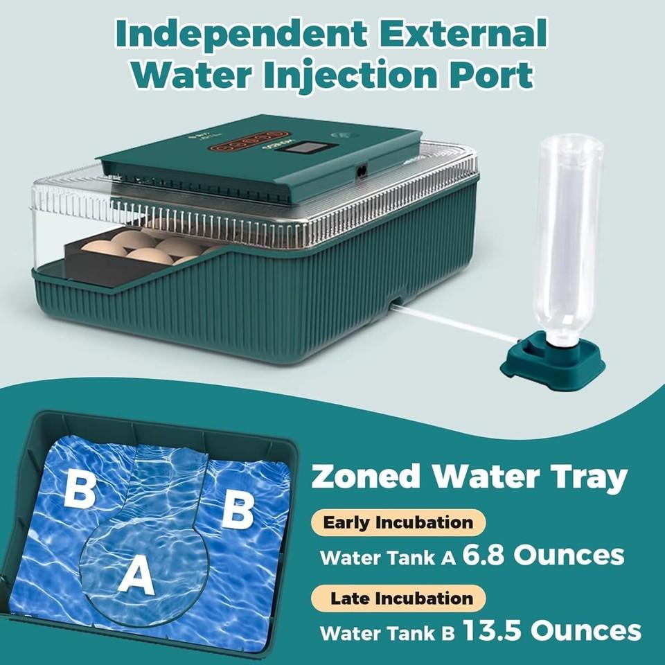 25 Egg Digital Incubator Fully Automatic Hatching Machine Automatic Water Supply