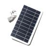 2W/4W/6W/8W Solar Panel Charger 5V Outdoor Solar Charger USB Solar Charger Panel  Electric Fan