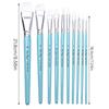 10 Pcs Artist Paint Brushes Paint Brush Set Watercolor Acrylic Paint Brushes Drawing Supplies for Body Face Painting