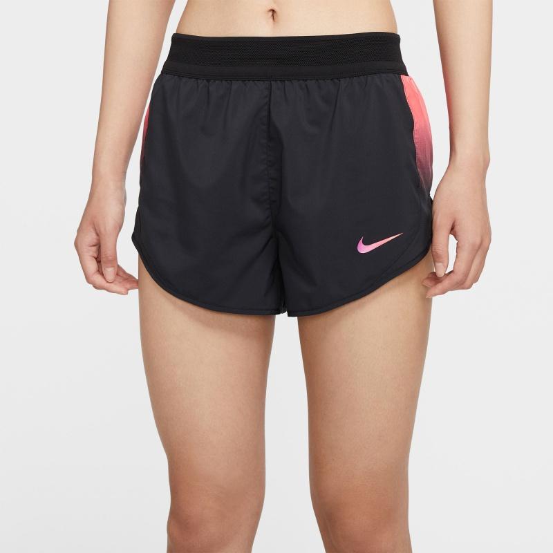 Nike Short Runway Casual Breathable Running Fitness Shorts Women Shorts Black CJ2255-010
