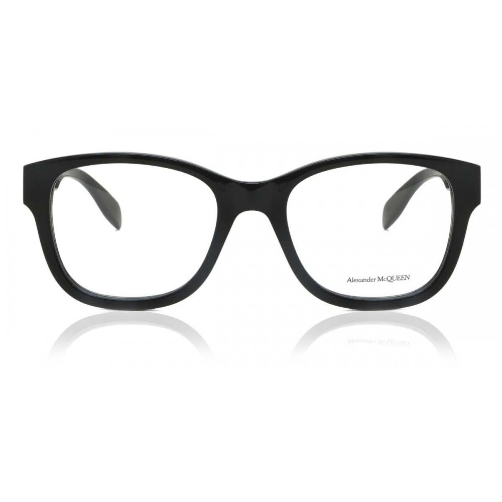 

Alexander Mcqueen Am0350o 001 Men Eyeglasses Black/52