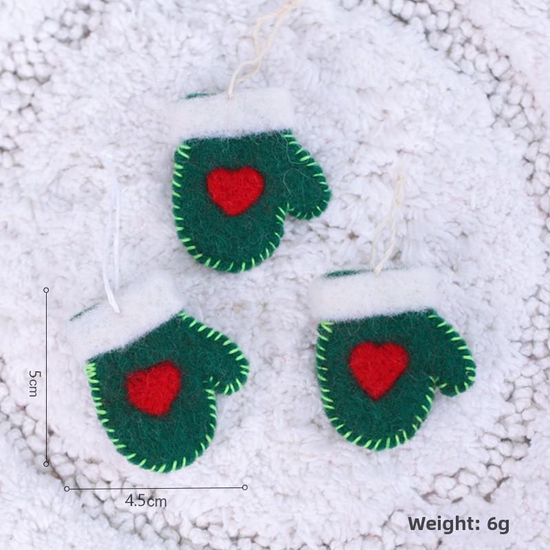 Felt Christmas Decorations With Cartoon Style For Festive Tree