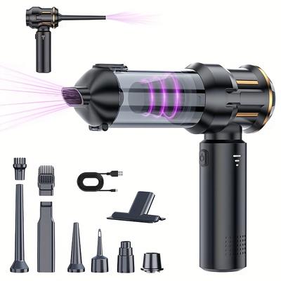 New Powerful 16000pa Car Vacuum Cleaner 100W Three-speed Cordless Brushless Motor Suitable for Office and Home Cleaning Wet and Dry Separation