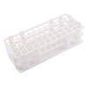 1pc Plastic Test Tube Rack 60 Holes Holder Storage Stand Lab 3 Layers 16mm Hole