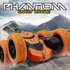ROBOT PLAZA RC Car, Off-Road, RC Action Buggy, 4WD, Double-Sided, Kids Toy for Boys, 4WD, Fast (Orange)