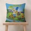 Cartoon The S-Simpsons-es Cushion Cover Inches Farmhouse Decor Home Throw Pillow Covers For Couch Decorations