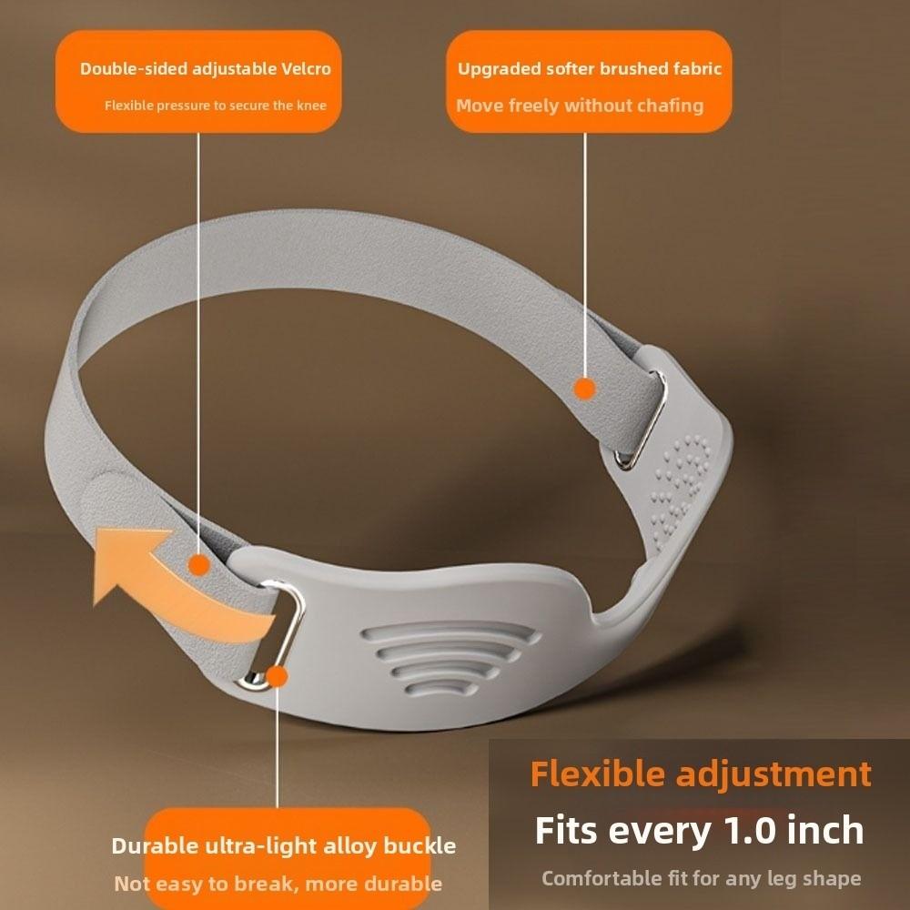 Silicone Patella Knee Strap Knee Support Knee Pain Relief Support Brace  Women Men