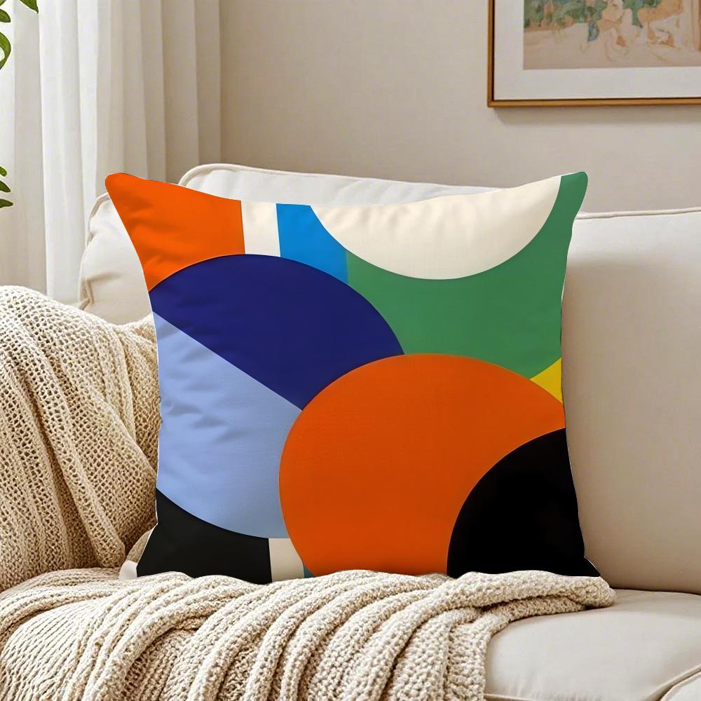 Famous Modern Minimal Design Style BBauhaus Cushion Cover Pillowcase Antidustmite Living Room Sofa Decor Cushion Room