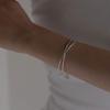 Silver925 Knot Bangle Bracelet (2color)
