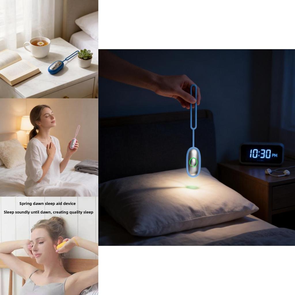 Portable Sleep Aid With Microcurrent Technology For Restful Nights And Stress Relief