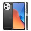 For Xiaomi Redmi 12 Case Shockproof Anti-knock Silicone Carbon Fiber Back Cover For Redmi 12 Case For Redmi 12 Case 6.79 Inch