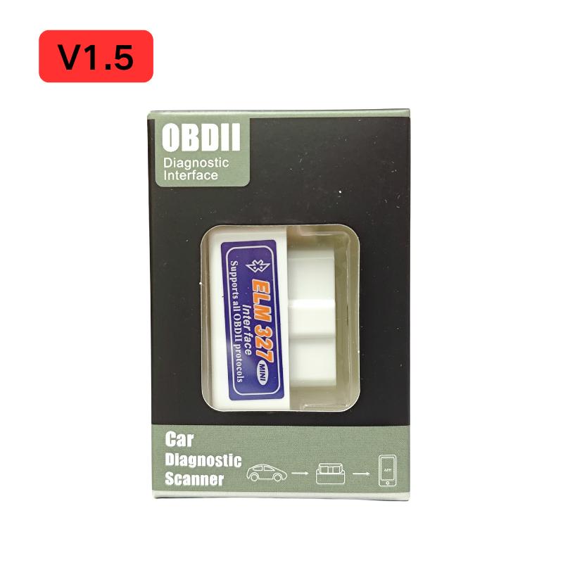 2025 Mini ELM327 Bluetooth OBD2 Scanner Code Reader V1.5/V2.1 Car Diagnostic Tools Check Engine Fault Detector 16PIN Adapter