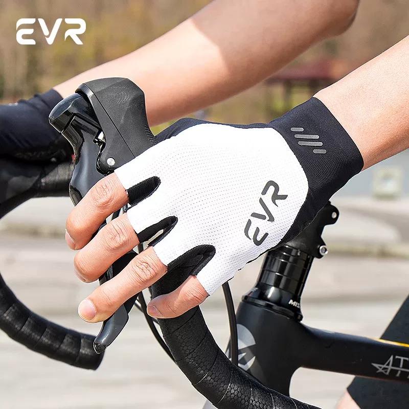 Evr-Cycling Gloves Short-Fingered Spring and Summer Half-Fingered Men's and Women's Mountain Road Cycling Equipment Breathable Non-Slip