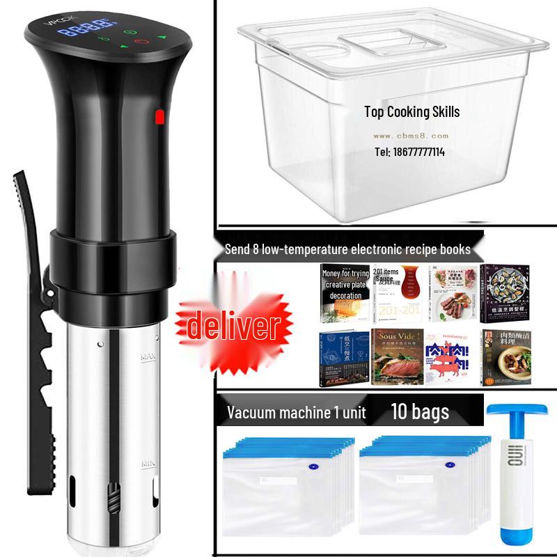 Spanish Sous Vide Slow Cooker for Molecular Gastronomy with Timer