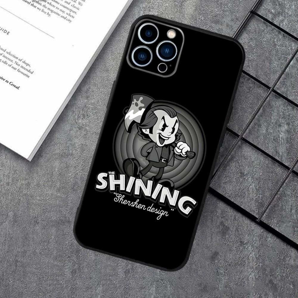Movie The Shining Phone Case For Apple iPhone 15,14,13,12,11,XS,XR,X,8,7,Pro,Max,Plus,mini Silicone Black Cover