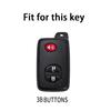 For Toyota Camry Crown Majesta Highlander Land Cruiser Prado Kluger Mark X Subaru Foreste XV TPU Car Key Case Cover Protector