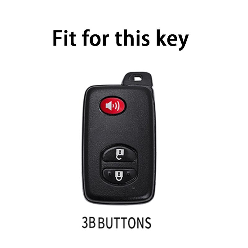 For Toyota Camry Crown Majesta Highlander Land Cruiser Prado Kluger Mark X Subaru Foreste XV TPU Car Key Case Cover Protector