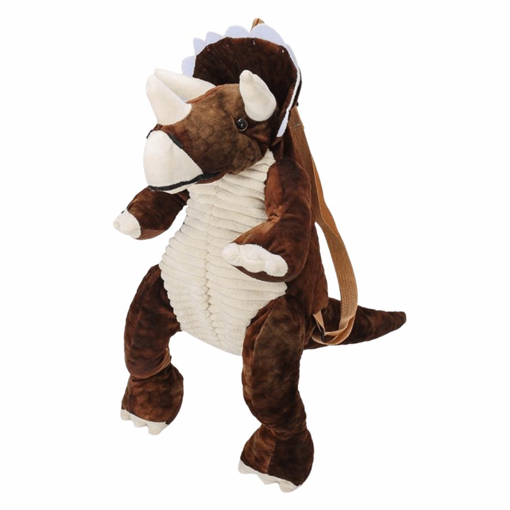 Creative Cartoon Dinosaur Backpack 3D Cute Dinosaur Backpack Animal Dinosaur Bag  Educational Toy