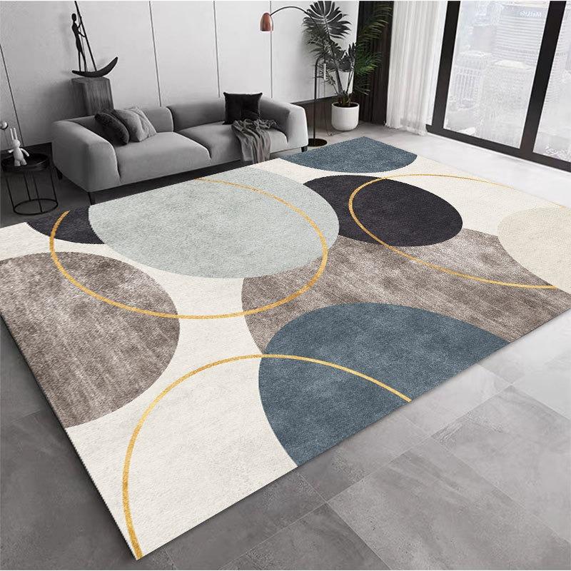 Modern Minimalist Ins Style Carpet Nordic Minimalist Versatile Anti Slip Floor Mat Light Luxury Bedroom Living Room Sofa Mat