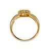 YVES SAINT LAURENT  #12(JP Size) ring gold K18 yellow gold Women