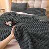 Plush Blanket Super Soft Bedsheet Solid Color Sofa Towel Car/Office/Travel Nap Blankets Multi Functional Blanket Plaids manta