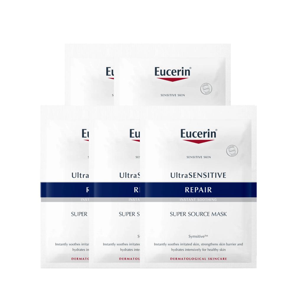 

[eucerin] Ультра-чувствительная восстанавливающая успокаивающая маска-патч для барьера кожи 5 шт.