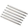 Kaaipee Stainless Steel Watch Band Spring Pack of 6 Bars, 24mm, 1.8mm Diameter,