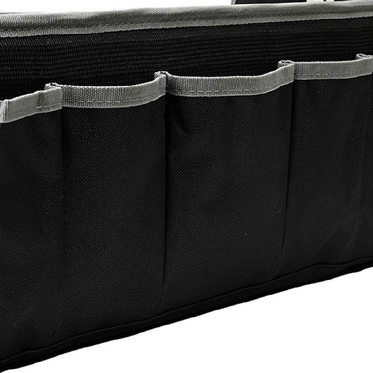 Sturdy Water Resistant Hand Carry Tool Organizer With Multiple Pockets And Reinforced Bottom For Mechanics And Technical Workers