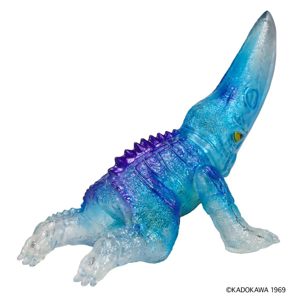 Cao Middle Size Series Gamera PVC Painted Soft Vinyl Figure Gamera 1969 Clear Blue Ver. 130mm
