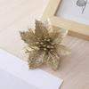 Decorations Christmas Floral With Plastic And Glitter Finish Festive Tree Decor