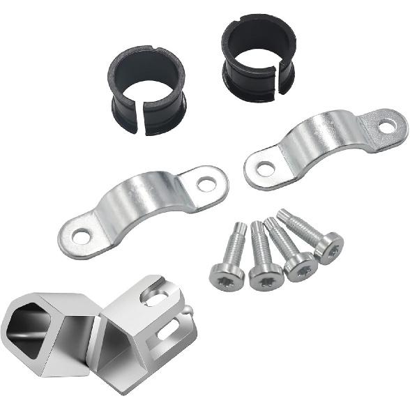 APPERFiT Втулки тяги переключения, Зажимы переключателя 905-107 905-110 и Кронштейн троса индикатора 83244 Для рулевой колонки, Совместимо с Ford E150 E250 E350