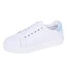 Zapatillas de Moda Blancas de Tacón Bajo para Mujer Primavera/Otoño 2025 - Tacón Plano, Estilo Deportivo Casual