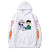 Hunter X Hunter Japan Anime Menn Dame Hettegensere Harajuku Gon Killua Print Plus Size Sweatshirt Unisex Høst Vinter Streetwear