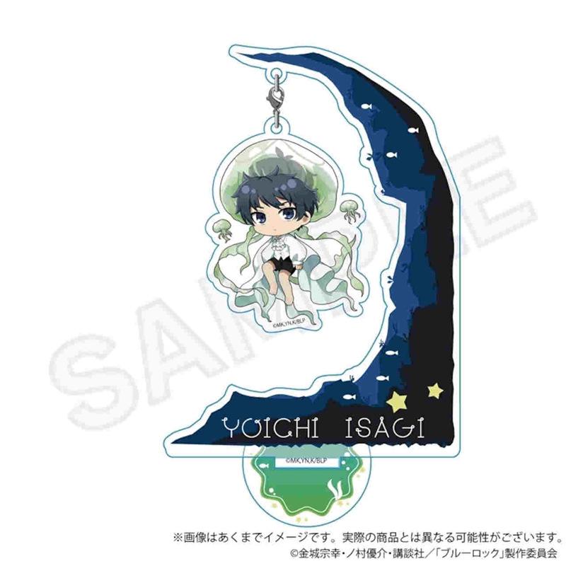 Blue Lock Japanese Anime Peripherals Jellyfish Version Acrylic Stand Collectible Desk Ornament Creative Birthday Gift For Friend