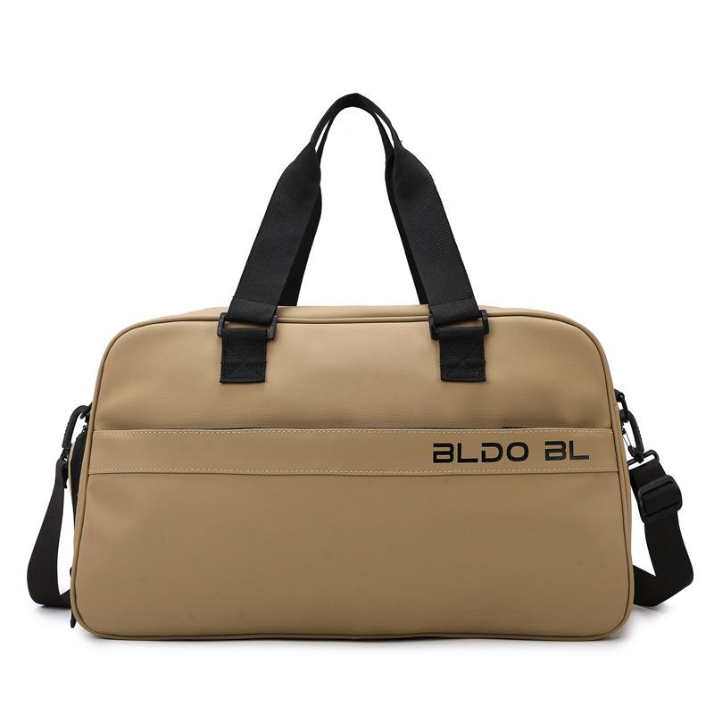 Large capacity men s and women s portable travel bag with shoe compartment wet and dry separation yoga bag