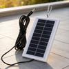 Portable 1W Solar Charging Panel 5V Power Supply 300cm Wire Suitable for Garden Lights Camping Gear Backup Battery